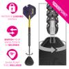 Target Darts Luke Littler G1 Steel Tip Swiss Point Darts, 90% Tungsten Dart, 24G | Generation 1 Steel Tip Dart, Player Edition Swiss Points Dart Sets with Tool, Pro Grip Shafts & No.2 Flights view 4
