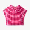 Hatley Girls Swim Hooded Coverup, Pink Paradise, 7 Years view 2