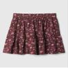 GAP Girls Woven Skirt Burgundy Floral XL view 2