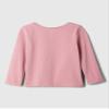 GAP Baby Girls Short Sleeve Graphic Tee Lilas Pink 16-1708 TCX 3YRS view 2