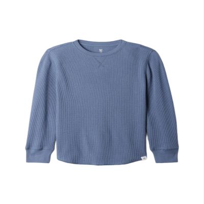 GAP Boys Relaxed Logo Crew Olive Night M