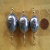 15 PCS. #3 Brass Swivel Egg SINKERS 3, 4, 5 OZ. 5 EA. G/Quality Striper for Toothy Critters, Rigging Baits and Lures for Saltwater & Freshwater. view 1