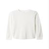 GAP Boys Long Sleeve Thermal New Off White XS view 1