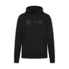 Mercedes AMG Petronas F1 Men's Stealth Logo Hoodie - Black - Size: S