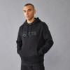 Mercedes AMG Petronas F1 Men's Stealth Logo Hoodie - Black - Size: S view 2