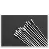 KTKEET 13G Ebike Spokes 2.3mm 304 Stainless Steel Bicycle Spokes 65-305mm Bike Spokes Silver J Bend Wheel Spokes with Copper Nipple for Mountain Bike Ebike Tricycle Wheels (20pcs,128mm) view 4