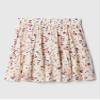 GAP Girls Woven Skirt White Floral Print M view 2