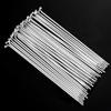 KTKEET 13G Ebike Spokes 2.3mm 304 Stainless Steel Bicycle Spokes 65-305mm Bike Spokes Silver J Bend Wheel Spokes with Copper Nipple for Mountain Bike Ebike Tricycle Wheels (20pcs,256mm) view 2