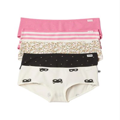 GAP Girls 5-Pack Bikini Underpants Underwear Cat Print L