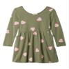 GAP Baby Girls Long Sleeve Knit Dress Hearts 6-12M view 1