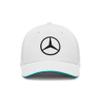 Mercedes AMG Petronas F1 2024 Team Hat - White - One Size Fits Most view 1