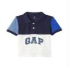 GAP Boys Short Sleeve Logo Polo Shirt New Off White 2YRS view 1
