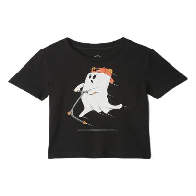 GAP Boys Short Sleeve Graphic Tee Black 6-12M