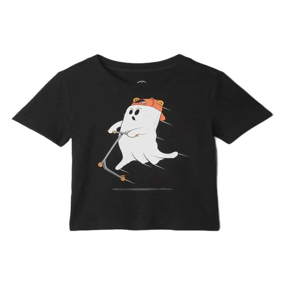 GAP Boys Short Sleeve Graphic Tee Black 6-12M