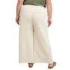 Hanes Women's Originals Plus Size Cropped Wide Leg Pants, French Terry Crop Sweatpants, 25" view 2