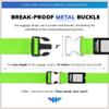 Hero Travel Supply Luggage Straps for Suitcases and Carry-On (Pack of 2) Heavy-Duty Secure Belts with 700+ lbs. Max Force Tension (Green/Pink) view 2