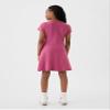 GAP Girls Short Sleeve Logo Dress Red Violet XL view 2