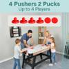 SereneLife 58" Air Hockey Game Table, w/ Built-in Score Tracker & Puck Dispenser, Digital LED Scoreboard & Accessories view 3