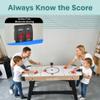 SereneLife 58" Air Hockey Game Table, w/ Built-in Score Tracker & Puck Dispenser, Digital LED Scoreboard & Accessories view 4
