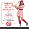 Morph - Pink Baseball Costume - Baseball Player Costume - Softball Halloween Costumes For Women - Movie Character Costumes Plus Size, 3X-Large view 4