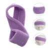 Didiseaon 3pcs Sports Headband Wristband Set Thin Cotton Spandex Purple Bulk Sweat Bands for Head Men Women Fitness Accessory view 3
