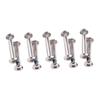 BESPORTBLE 16pcs Inline Skates Screw Replacement Kit Axle Screws for Roller Skates Bearings Fasteners Enhanced Longevity and Reliability for Skating Performance view 1