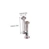 BESPORTBLE 16pcs Inline Skates Screw Replacement Kit Axle Screws for Roller Skates Bearings Fasteners Enhanced Longevity and Reliability for Skating Performance view 2