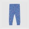 GAP Girls Long John Pajama Set Blue Floral 4 view 3
