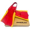 DORSAL Lifeguard Floating Swimfins (Flippers) Red/Yellow X-Small - Mens US Size 5 - 6 view 1