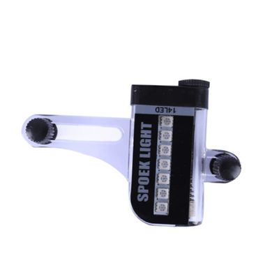 BESPORTBLE Bike Tire Light with Led Patterns Sensor Wheel Light for Bicycle Decoration Easy to Install Without Battery Multi-Color Display for Cool Riding Experience