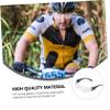 BESPORTBLE 9pairs Riding Glasses Windproof Sand Motorcycle Eyewear for Outdoor Sports Uv Lightweight Cycling for Men and Women Lens Black Frame view 3
