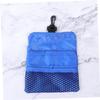 BESPORTBLE 2pcs Portable Tee Storage Bag Ball Pouch Holder Golf Tee Bag Accessories Reusable Zipper Closure for Golf Balls Storage view 4
