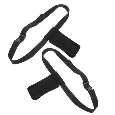 BESPORTBLE 2pcs Adjustable Waist Pouch for Massagers Carrying Bag for Easy Access and Organization Lightweight Design for Travel and Outdoor Activities