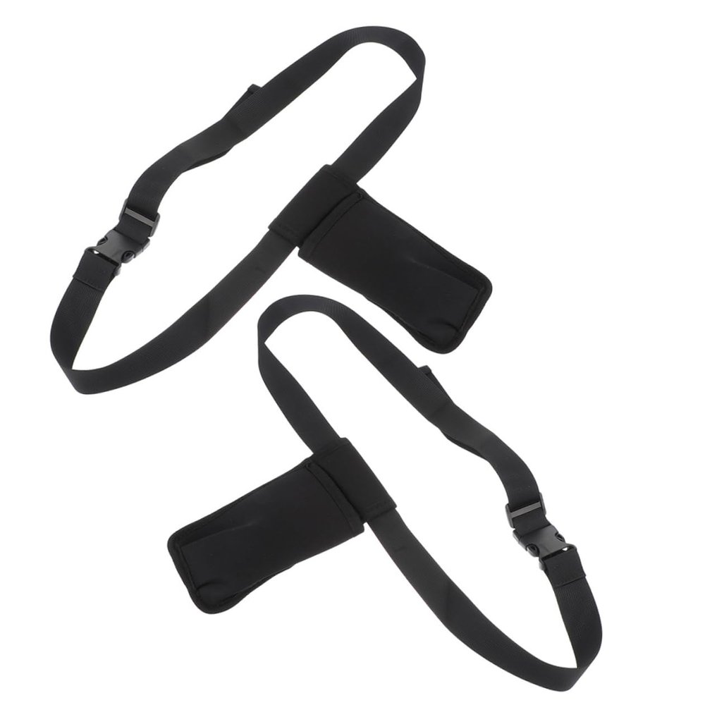 BESPORTBLE 2pcs Adjustable Waist Pouch for Massagers Carrying Bag for Easy Access and Organization Lightweight Design for Travel and Outdoor Activities