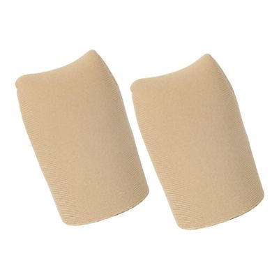 FRCOLOR 10pcs Silicone Toe Protectors for Women Non-skid Split Toe Covers Pads for Blisters Calluses