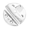 BESPORTBLE 2pcs Box Sturdy Weatherproof Boat Hatch Lock Key Latch Yacht Door Clasp Made of Stainless Steel for Outdoor Use view 4