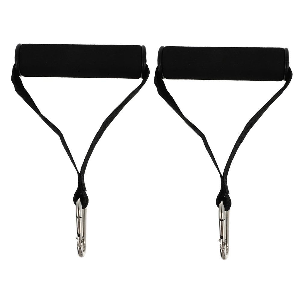 BESPORTBLE Ergonomic Exercise Handles Grips for Lifting Pulling Cable Attachments for Gym