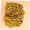 BESPORTBLE 2 Pairs 50g Plastic Ring Pom Poms Cheerleading Kids College High School Cheer Party Decorations view 4