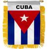 Cuba Car Flags with Window Mount Clip (12 x 17 Inches, 12 Pack) view 2