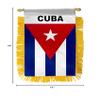 Cuba Car Flags with Window Mount Clip (12 x 17 Inches, 12 Pack) view 3