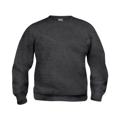 Clique Unisex Stockholm Crewneck Sweatshirt, Anthracite Melange, XS