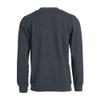 Clique Unisex Stockholm Crewneck Sweatshirt, Anthracite Melange, XS view 3