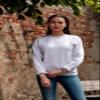 Clique Unisex Stockholm Crewneck Sweatshirt, Anthracite Melange, XS view 4