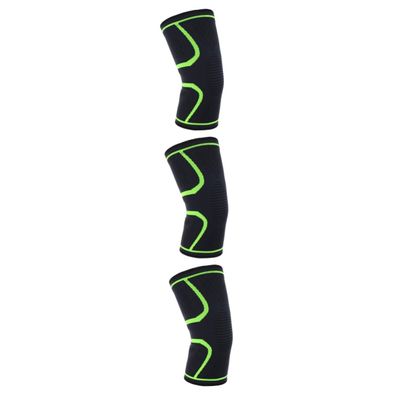 Gatuida 3pcs Sports Support Sleeve Lightweight Knee Protector for Running Jogging and Workouts Comfortable Compression Sleeve for Joint Support and Injury Prevention Unisex for Daily Wear