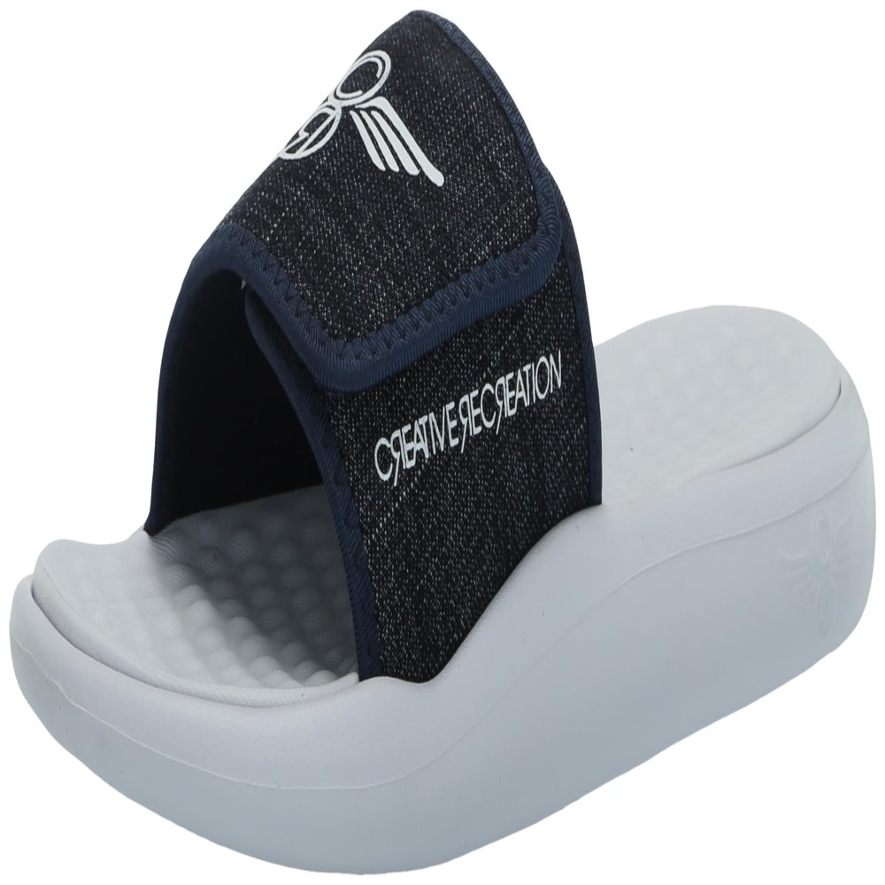 Creative Recreation's Varese Fashion Sandals, Nvy/Wht, 12