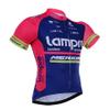 Pro Team Lampre Cycling Jersey for Men,Short Sleeve Quick Dry Bike Shirt (XL) view 1