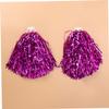 HANABASS Cheer Poms Plastic Ring Poms for Cheerleader Kids College High School Sports view 4