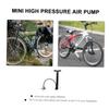 HANABASS Mini High Pressure Bike Tyre Pump for Fast Inflation Portable and Lightweight Design for Road and Mountain Includes Needle for Inflating Sports view 3