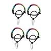 GANAZONO 2sets Carabiner for Insulated Cup Holder Umbrella Rope Water Bottle Handle Bottle Strap Safety Strap Sturdy Comfortable Emergency Preparedness 2pcs*2 view 1