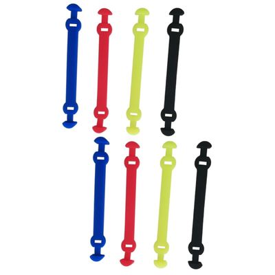HANABASS 8pcs Silicone Tennis Racket Dampeners Long Absorbers for Reducing Vibration Comfortable Tennis Supply